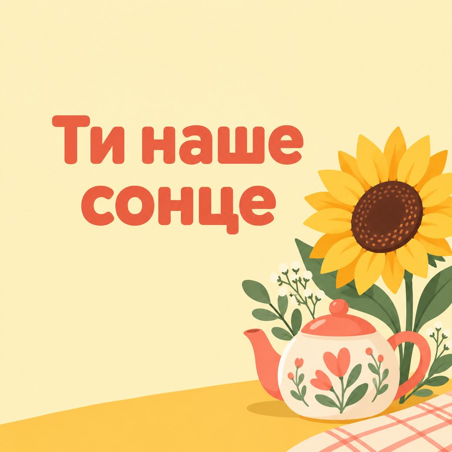 Ти наше сонце