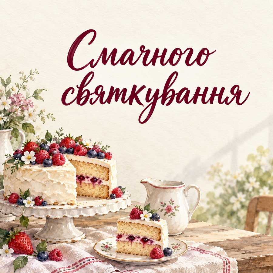 Смачного святкування