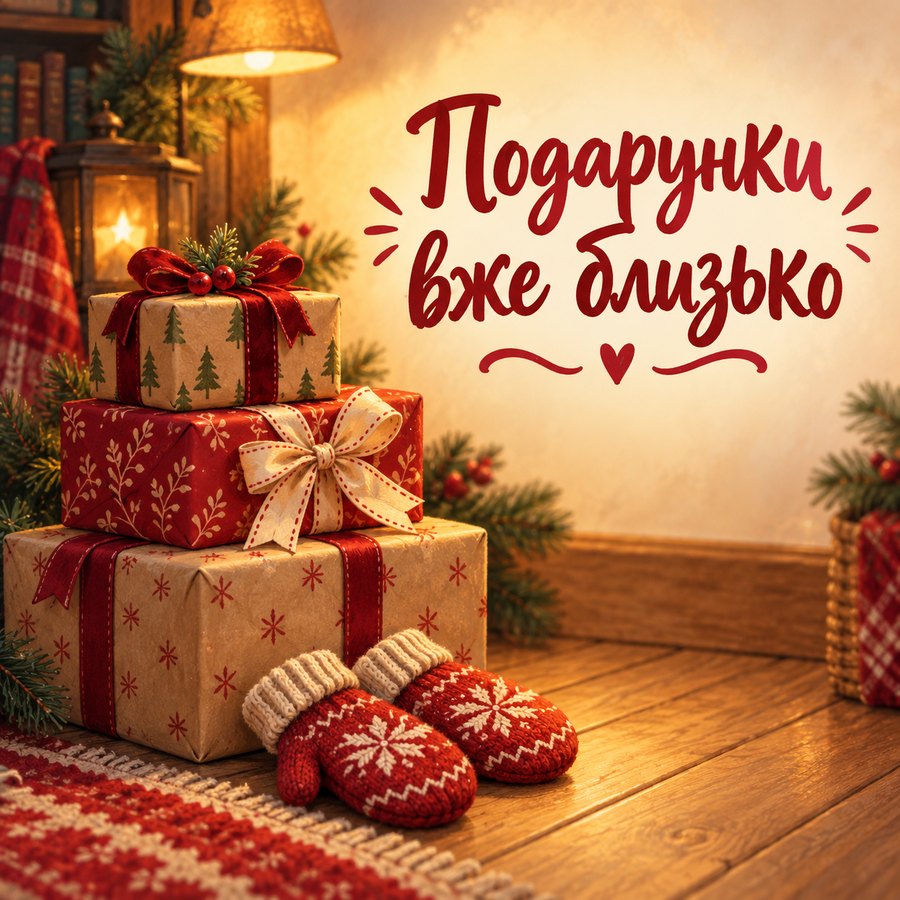 Подарунки вже близько