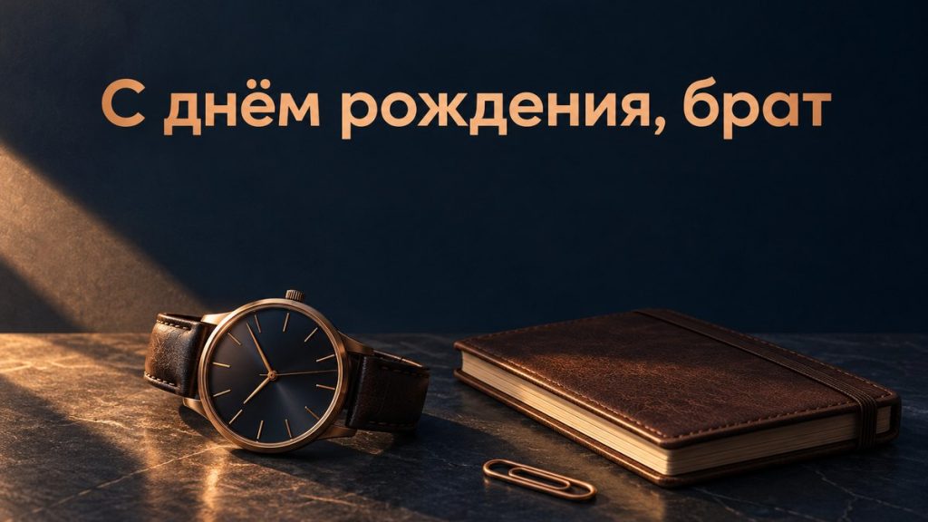 С днем рождения брату