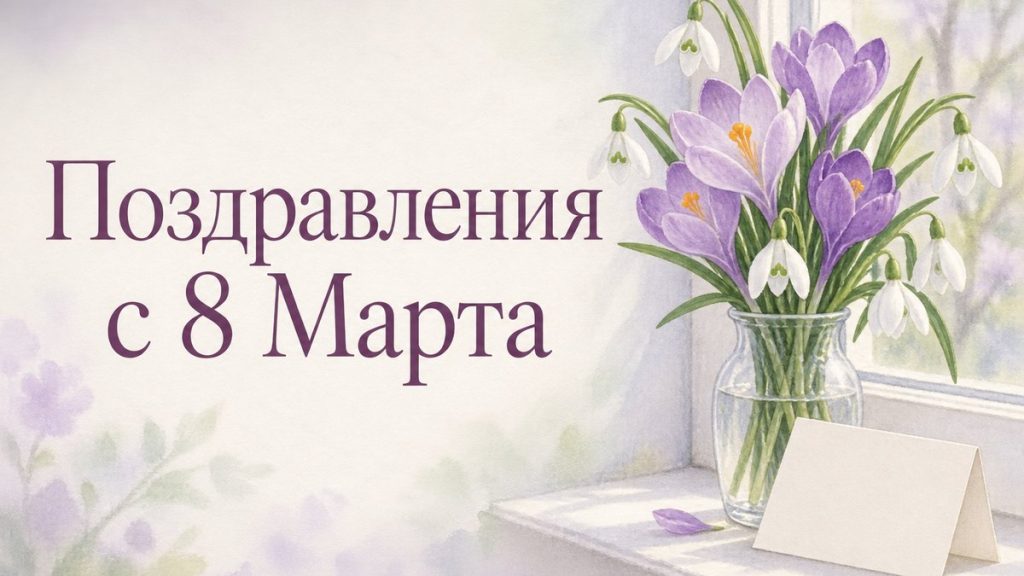 Ваза з крокусами і пролісками на підвіконні