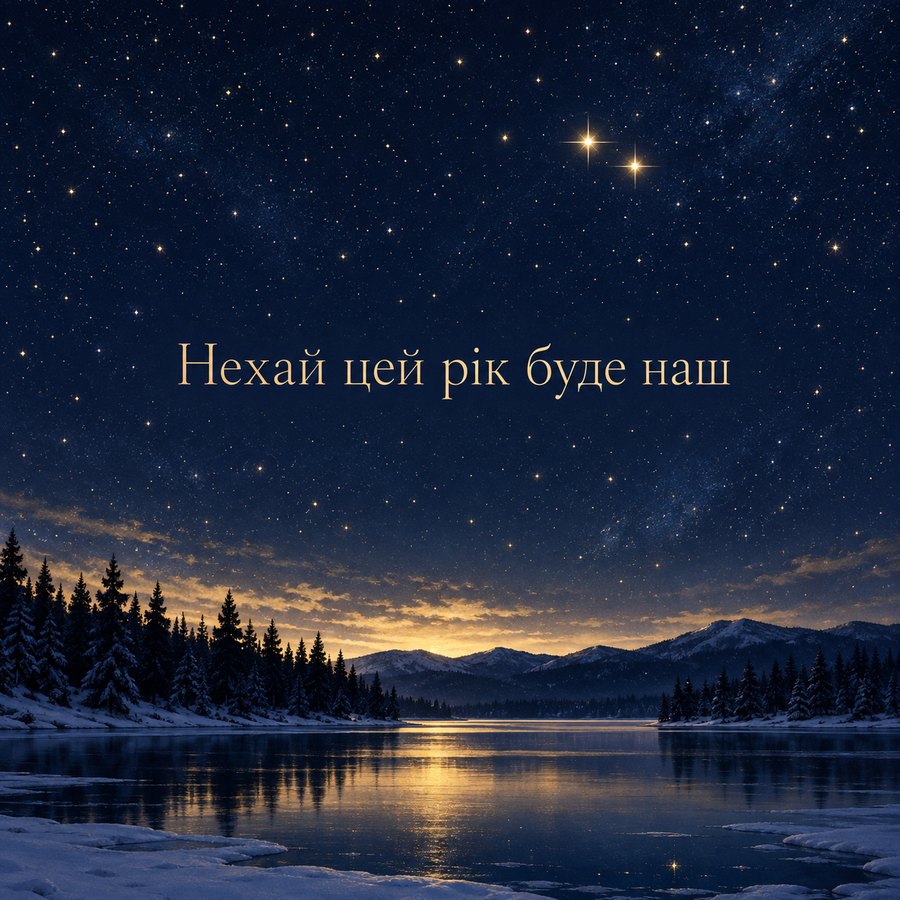 Нехай цей рік буде наш