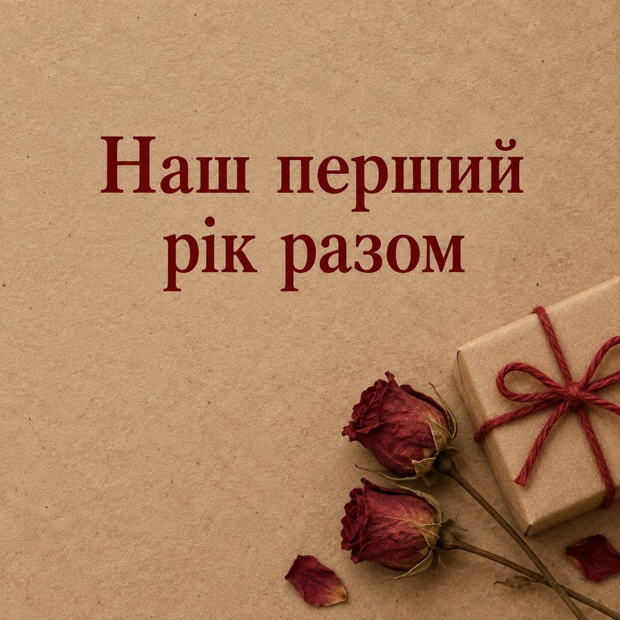 Наш перший рік разом