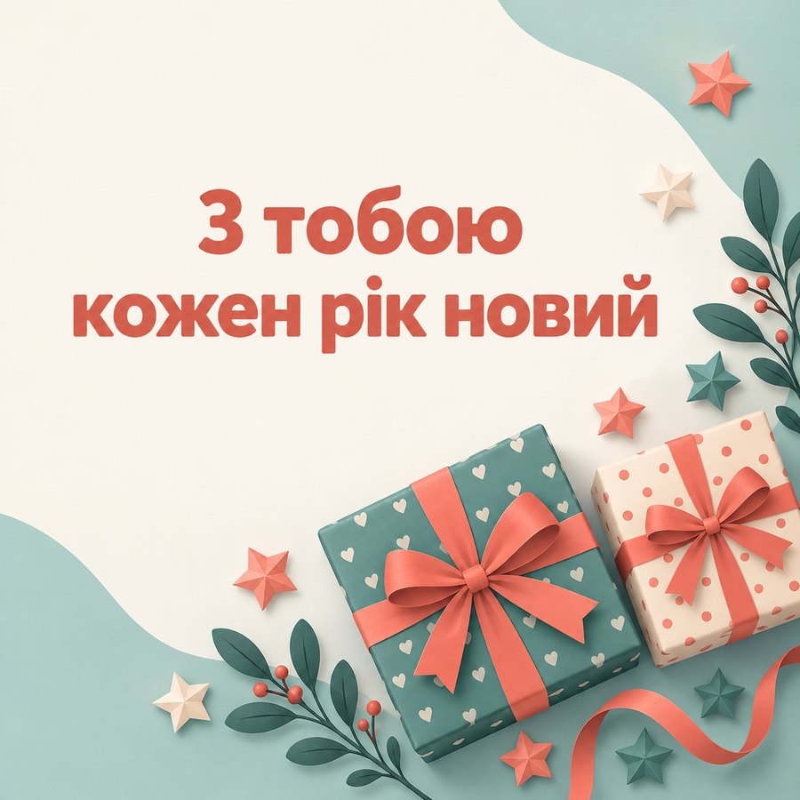 З тобою кожен рік новий
