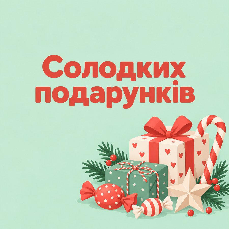 Солодких подарунків