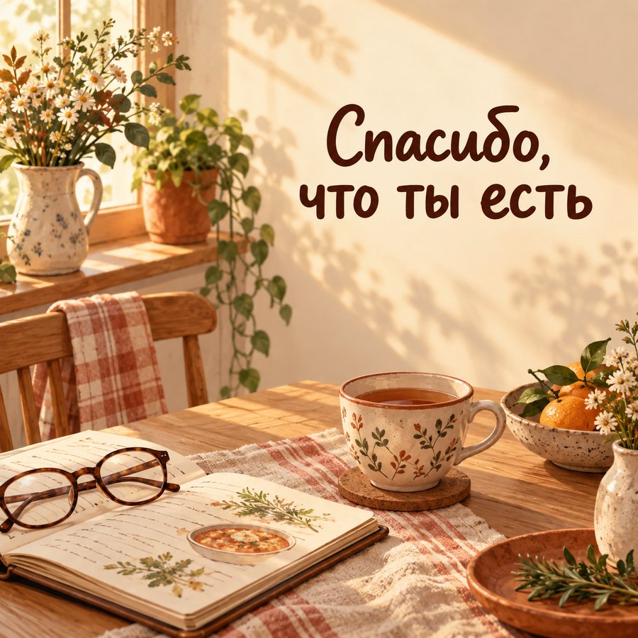 Спасибо, что ты есть