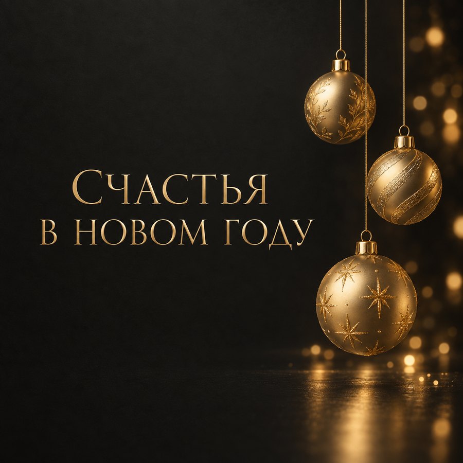 Счастья в новом году