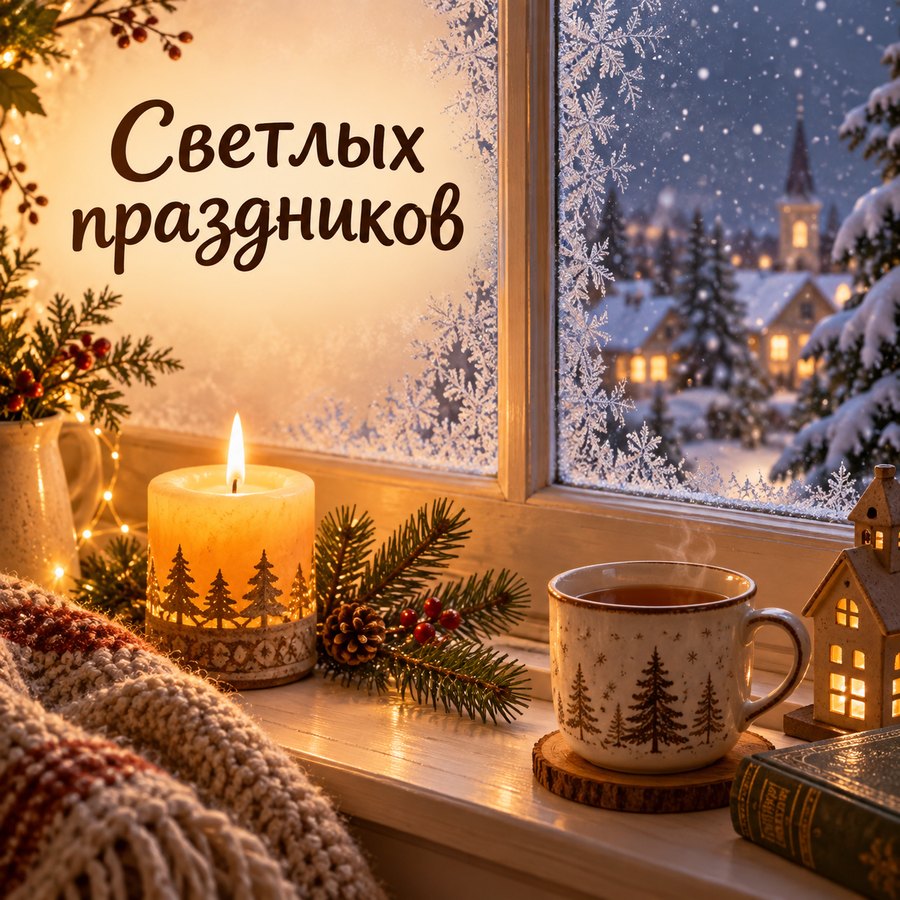 Светлых праздников