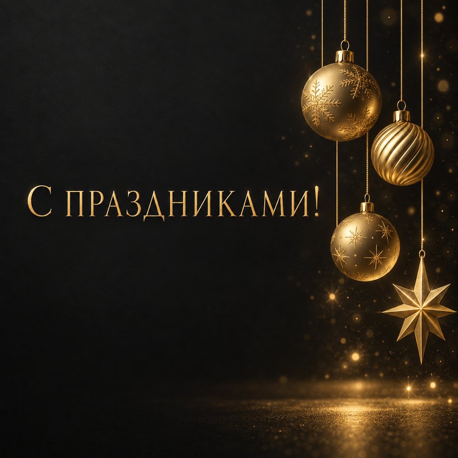 С праздниками!