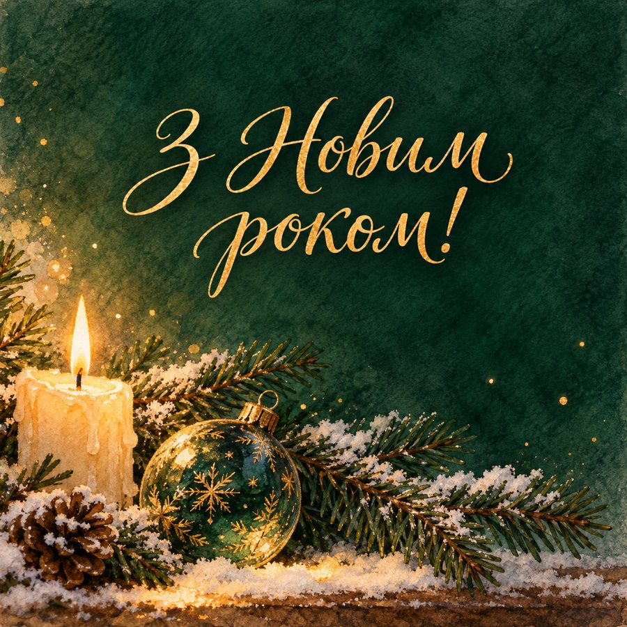 З Новим роком!