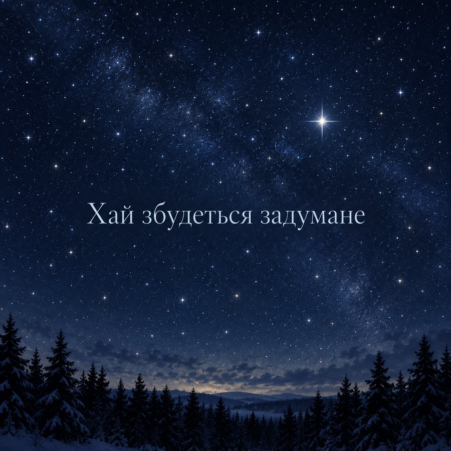 Хай збудеться задумане