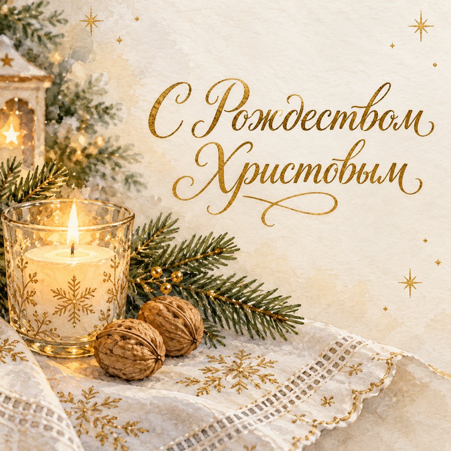 С Рождеством Христовым