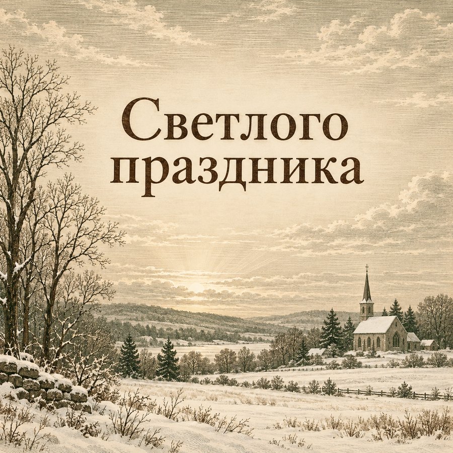 Светлого праздника
