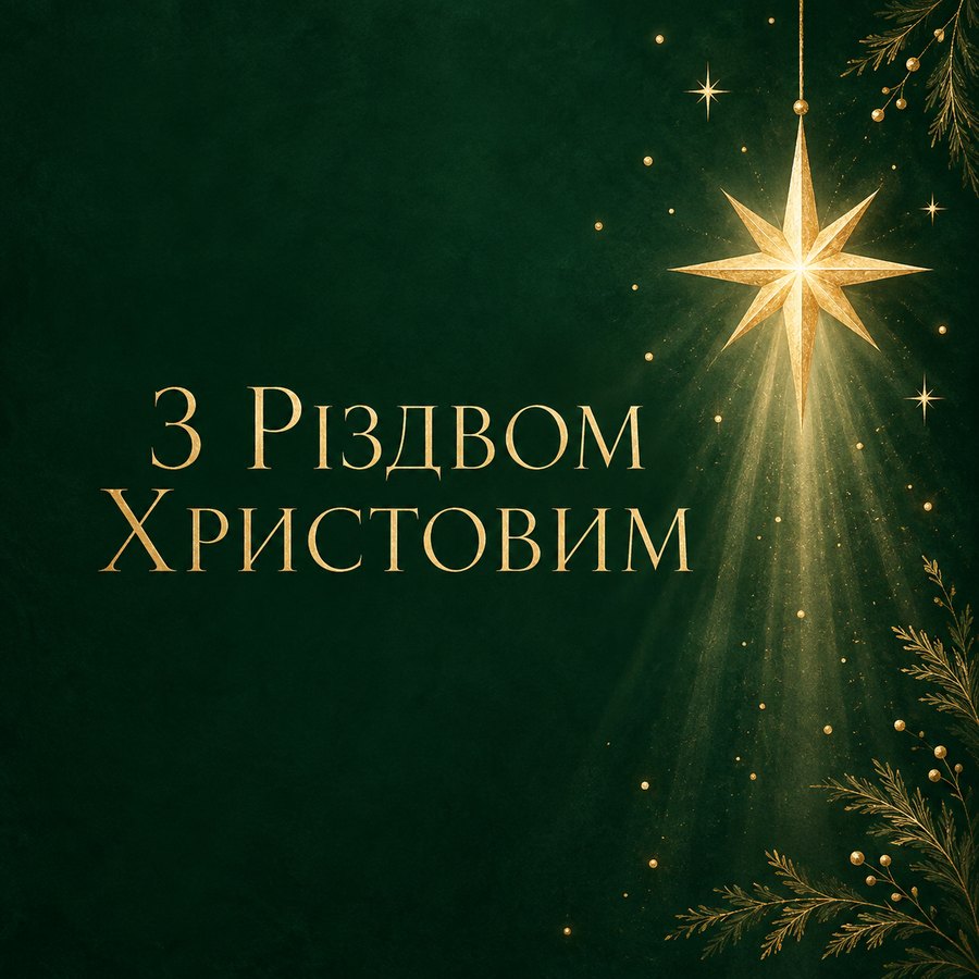 З Різдвом Христовим