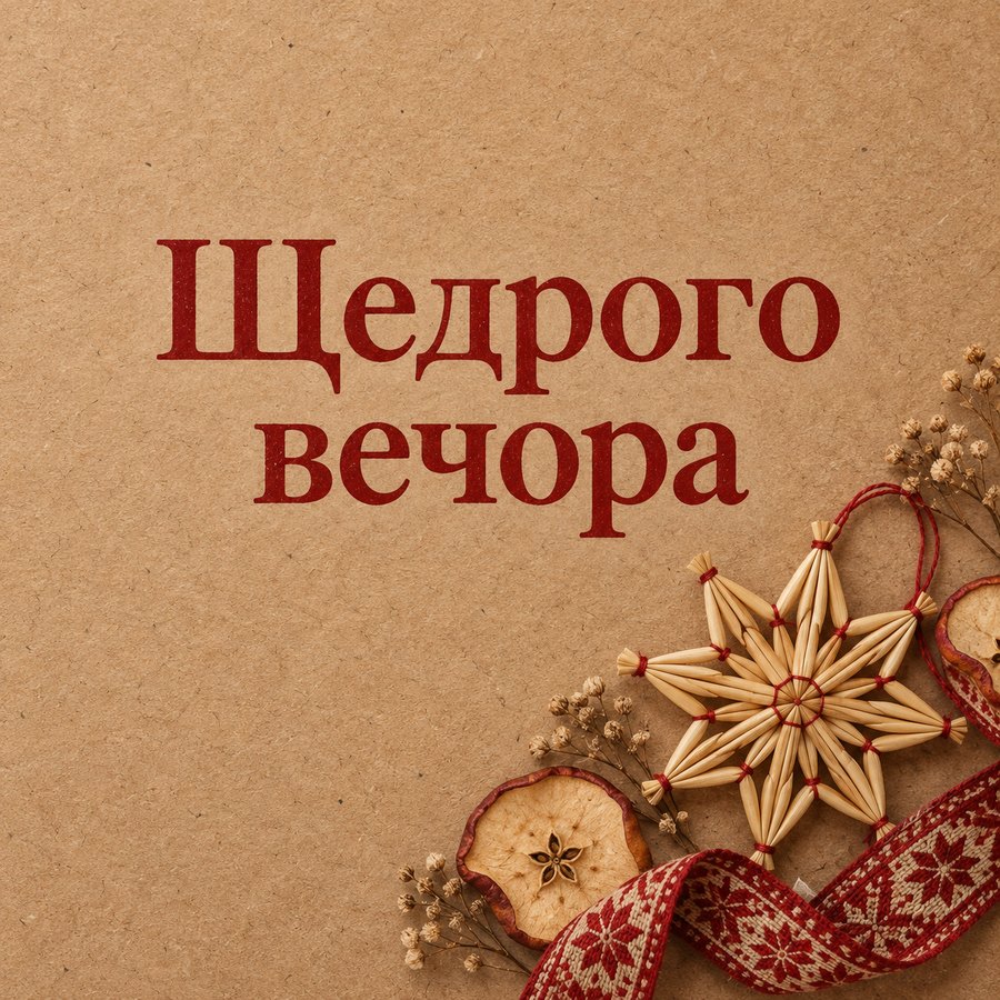 Щедрого вечора